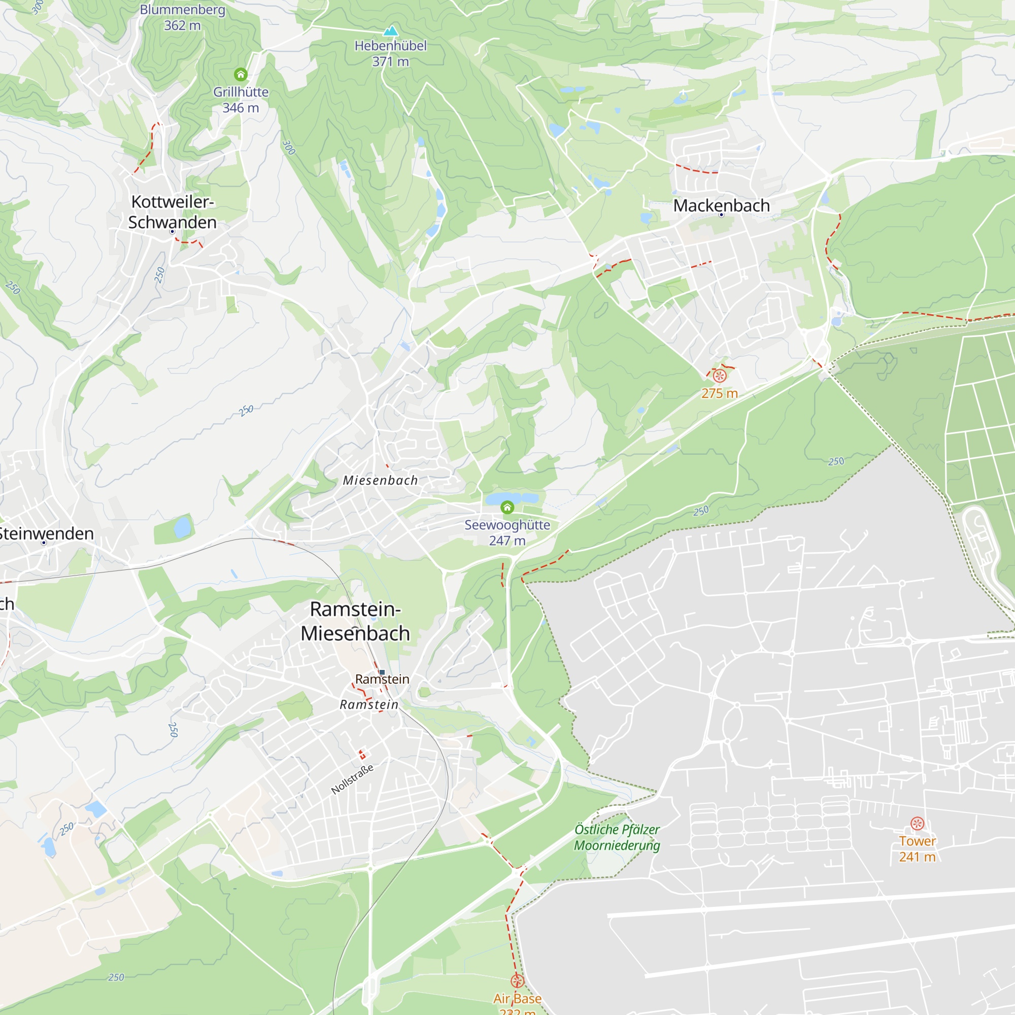 Seewooghütte map