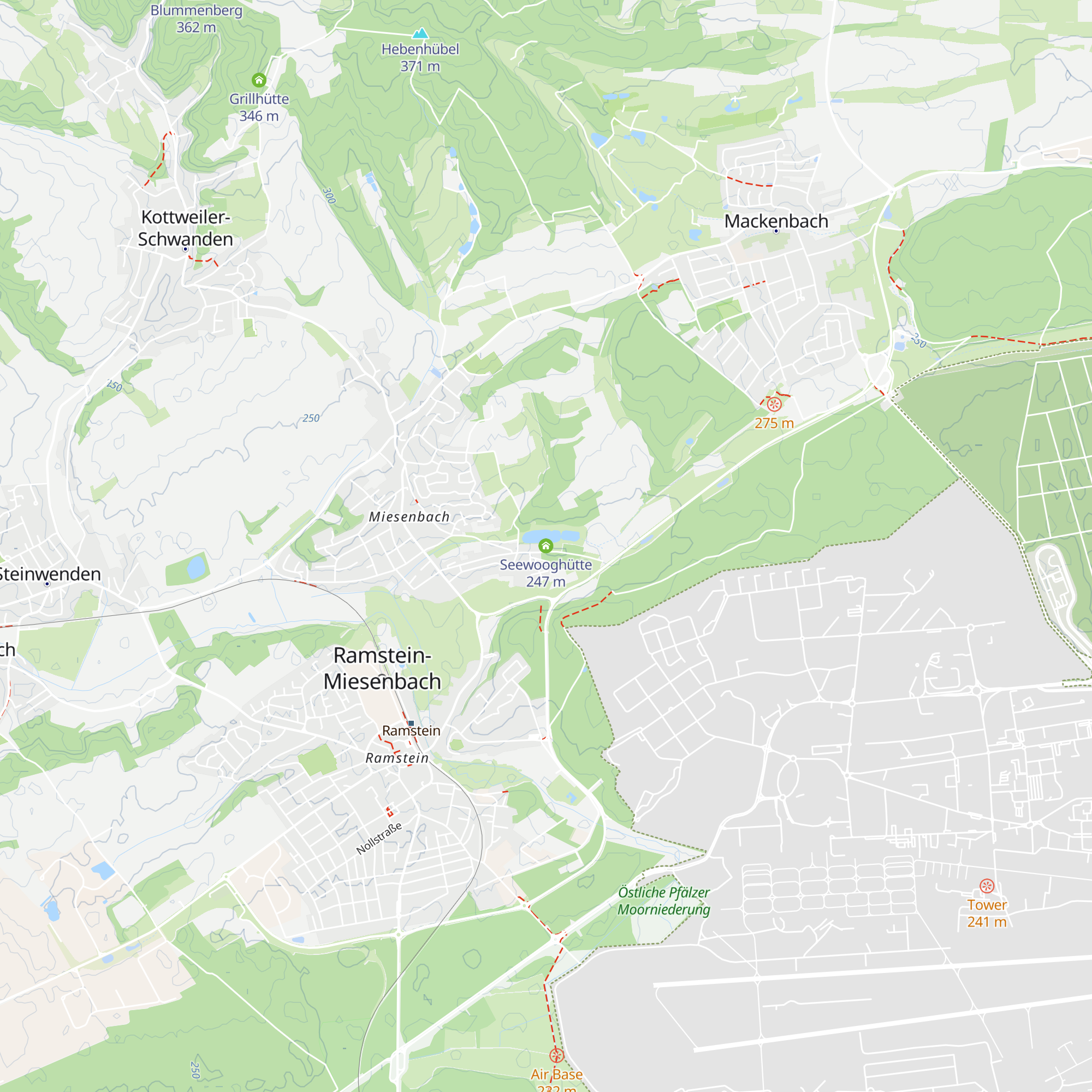 Seewooghütte map