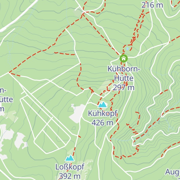 Map of Kühkopf-Hütte
