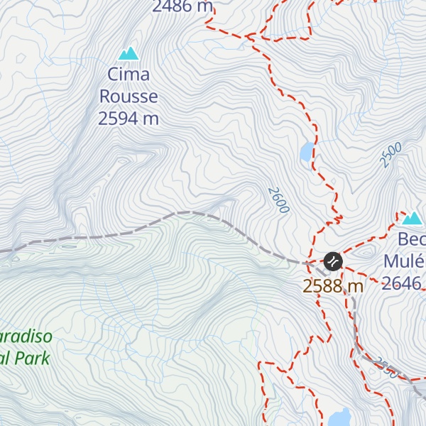 Map of Punta Laris