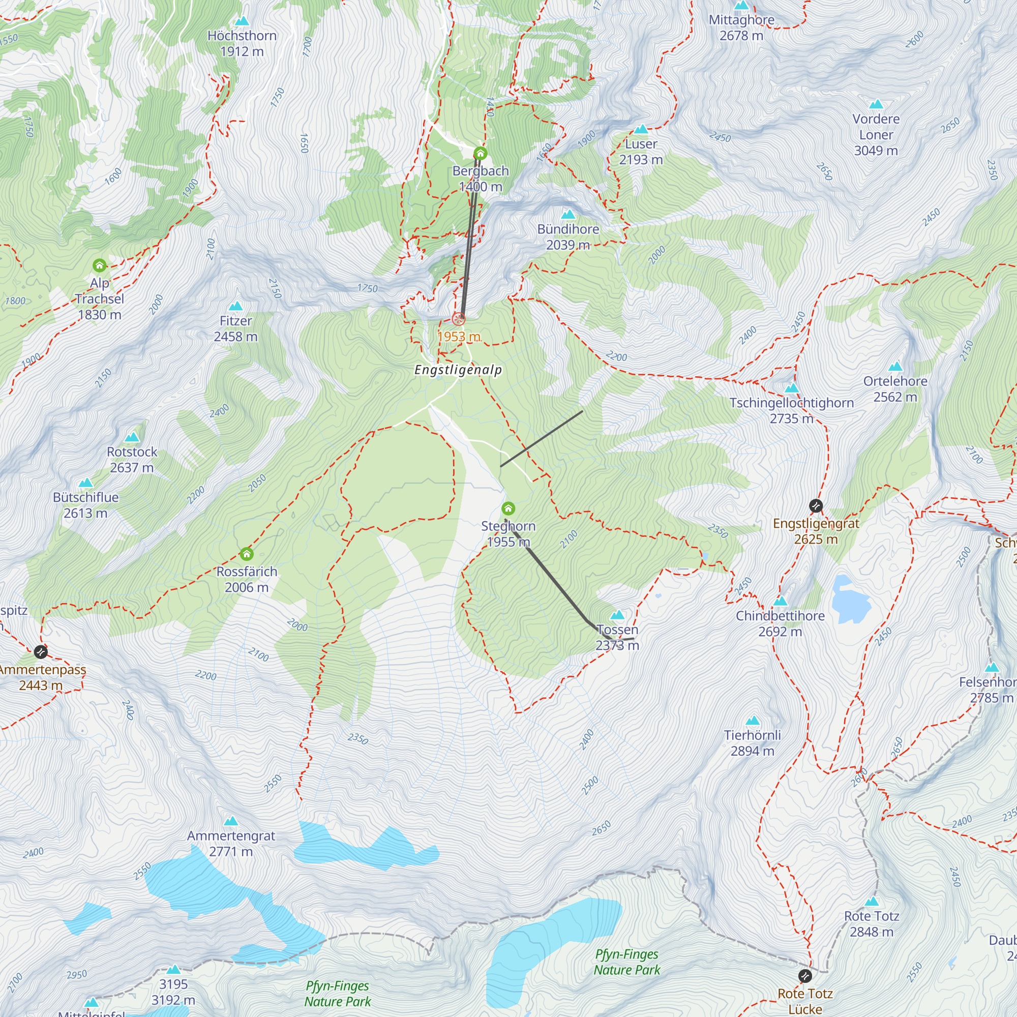 Steghorn map