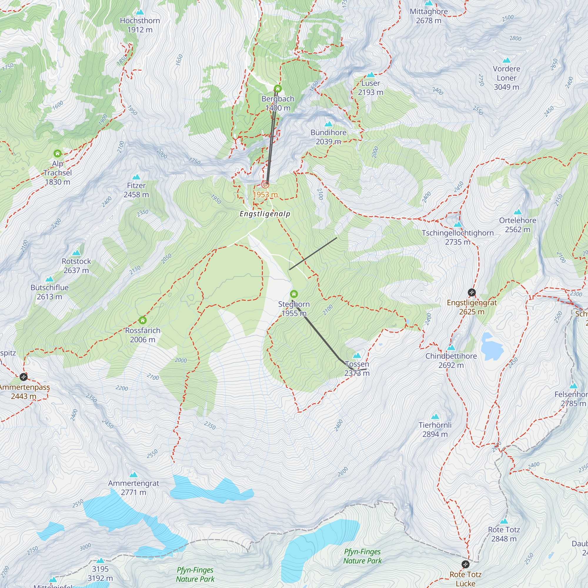Steghorn map