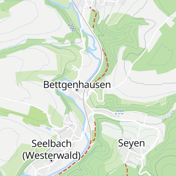 Map of Henry Hütte