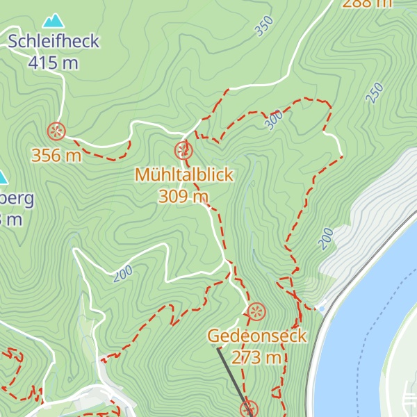 Map of Köhlerhütte