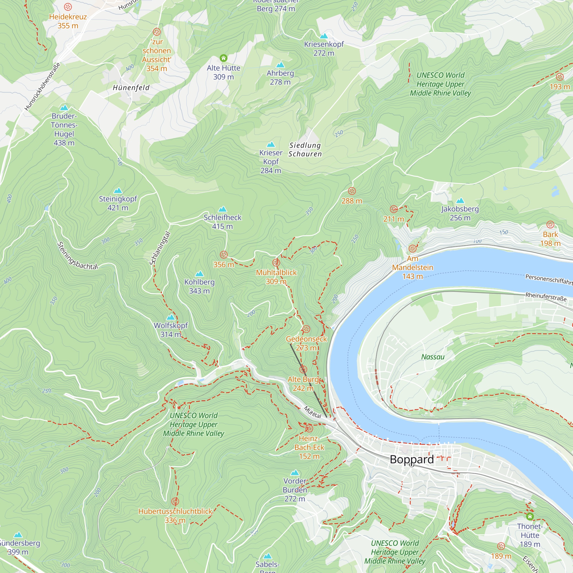 Köhlerhütte map