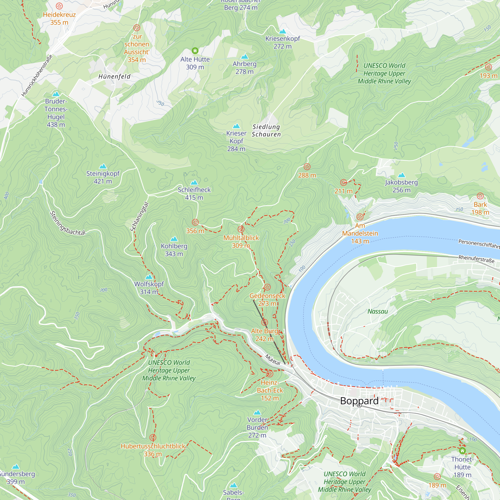 Köhlerhütte map