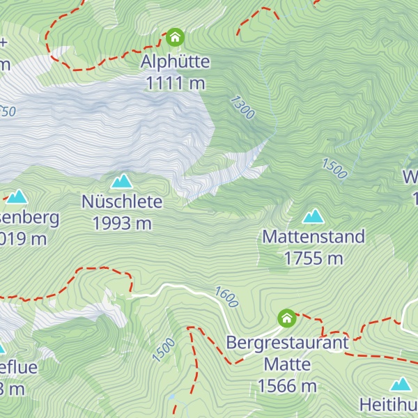 Map of Mattehubel