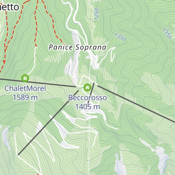 Map of Beccorosso
