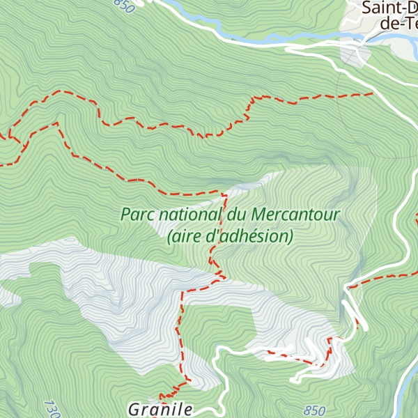 Map of Vanne de tête