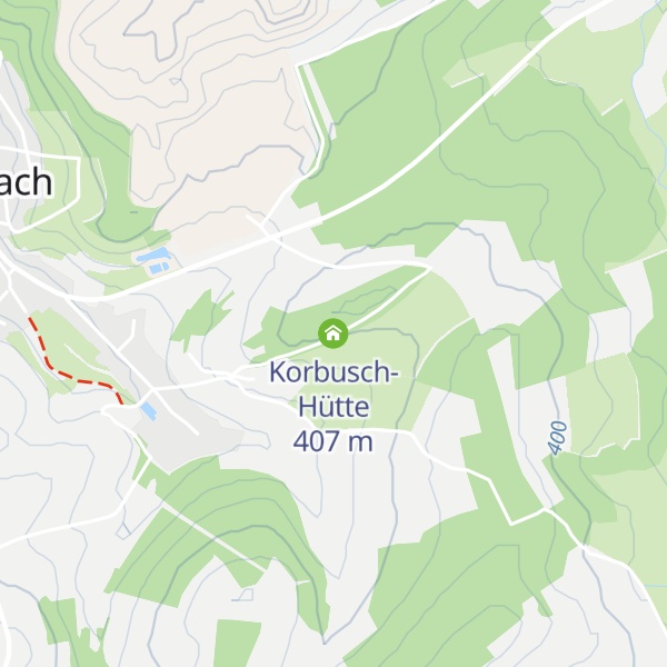 Map of Korbusch-Hütte