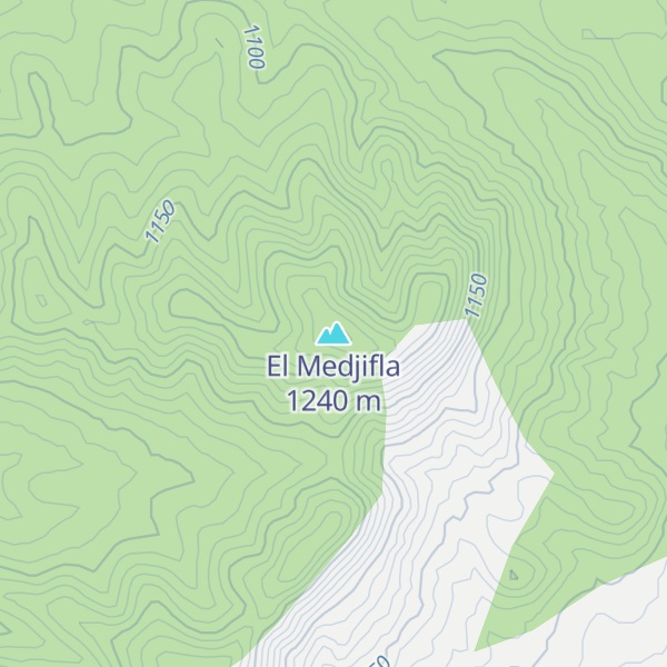 Map of El Medjifla
