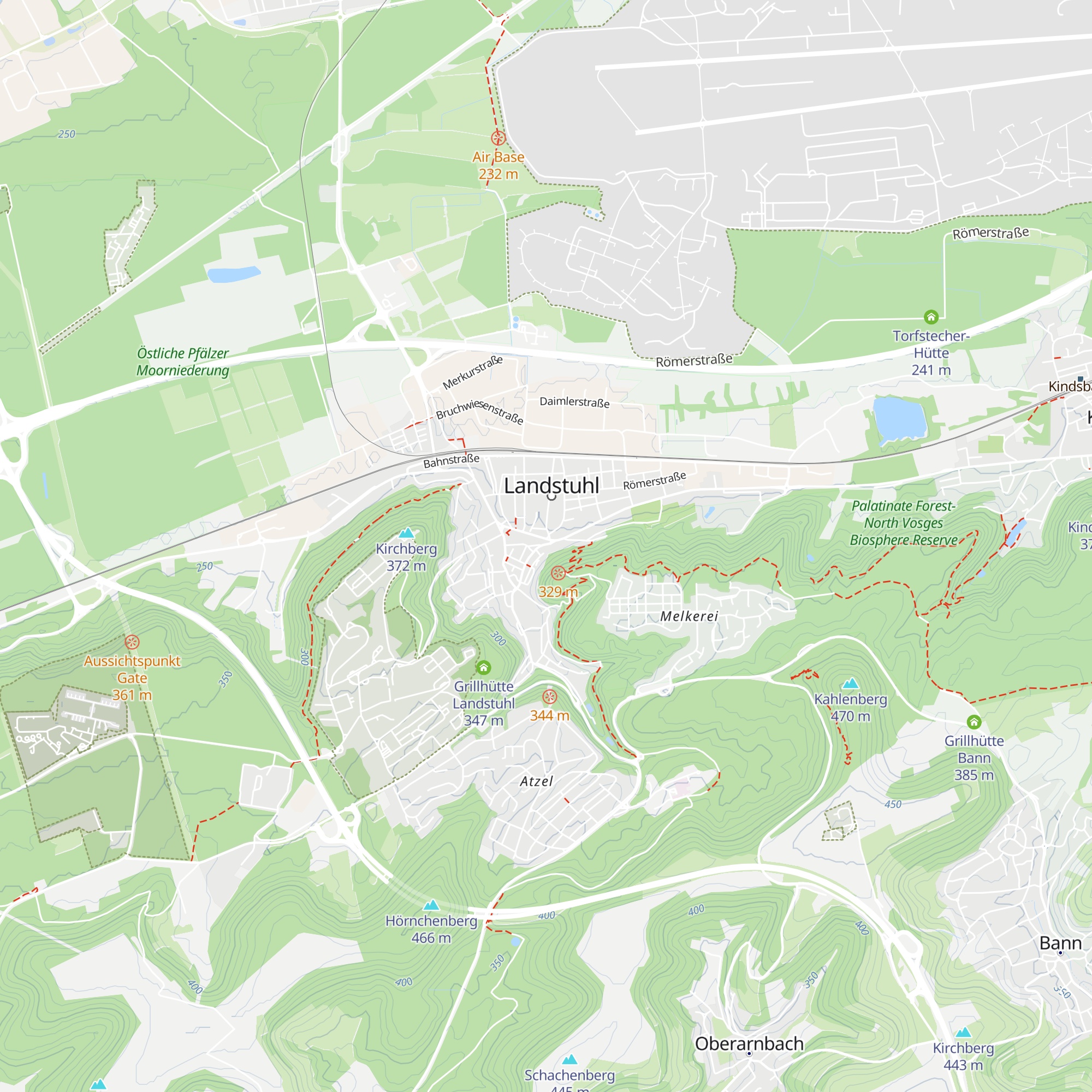 Tourist-Information map