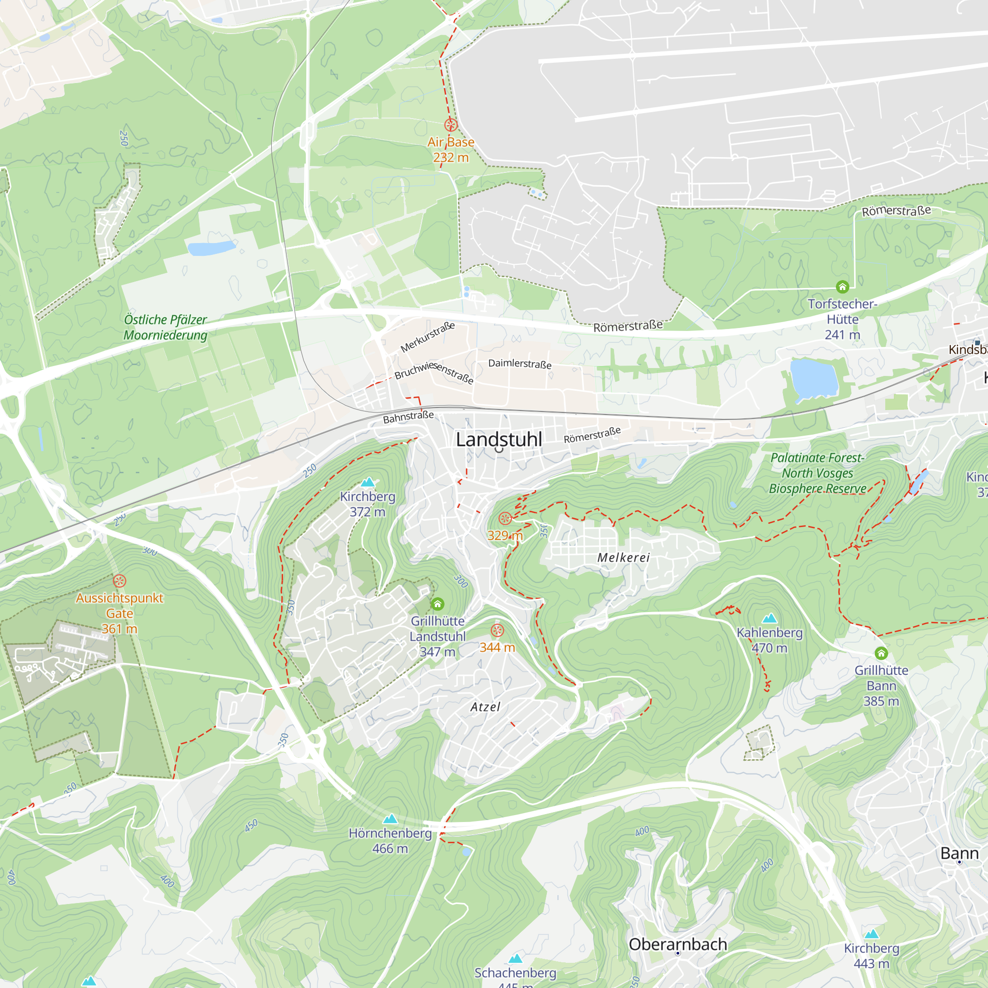 Tourist-Information map