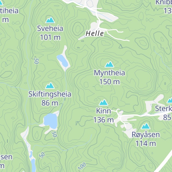 Map of Store Sveheia