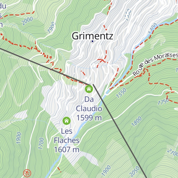Map of Da Claudio