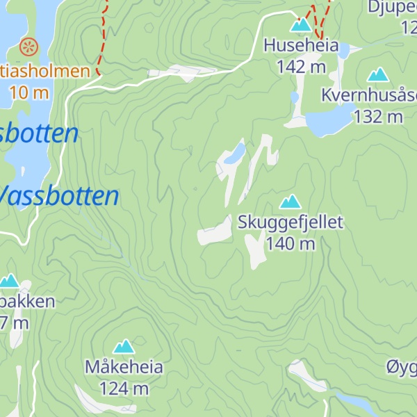 Map of Steinheia