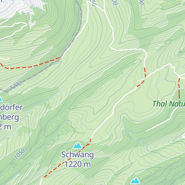 Map of Punkt  bei Zentner