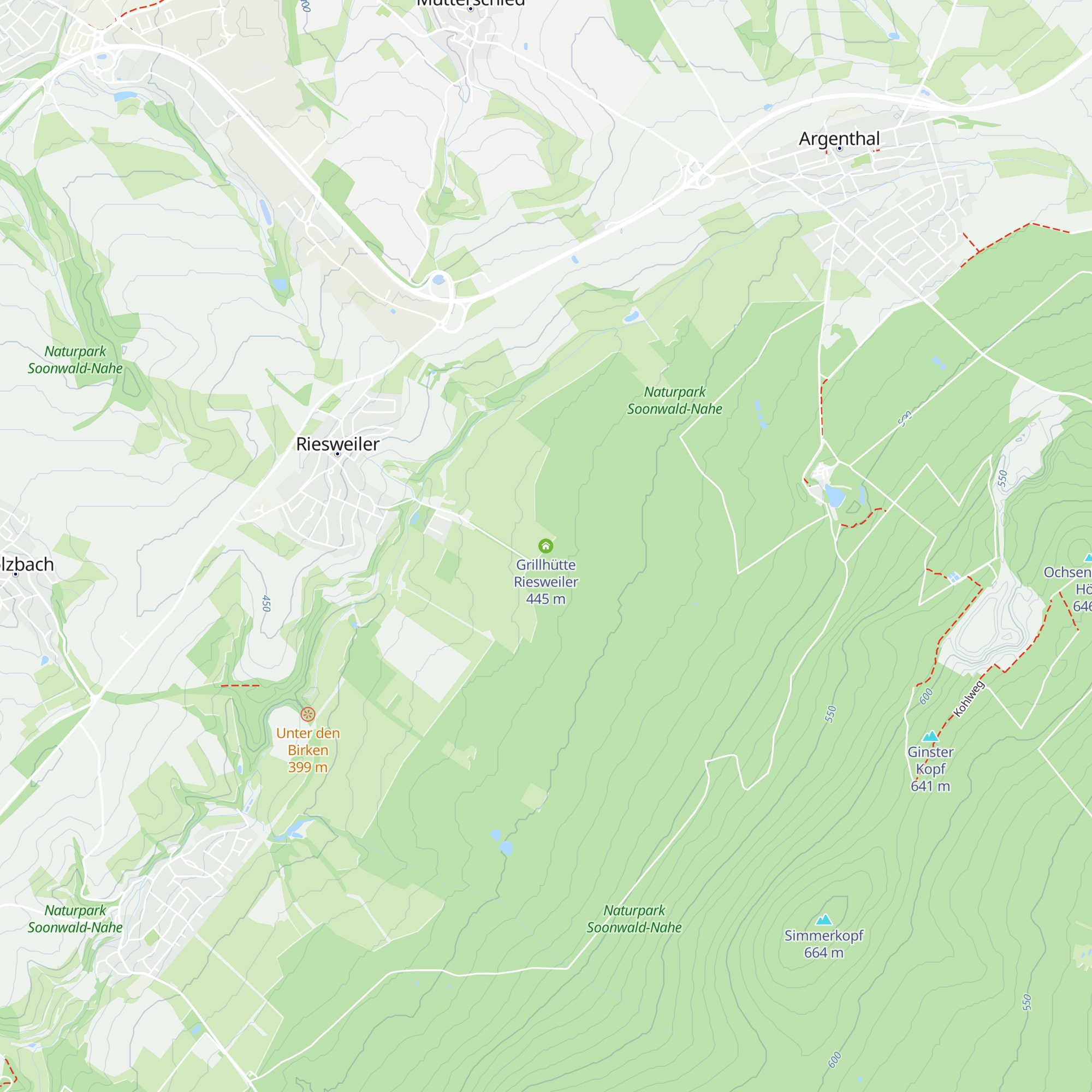 Grillhütte Riesweiler map
