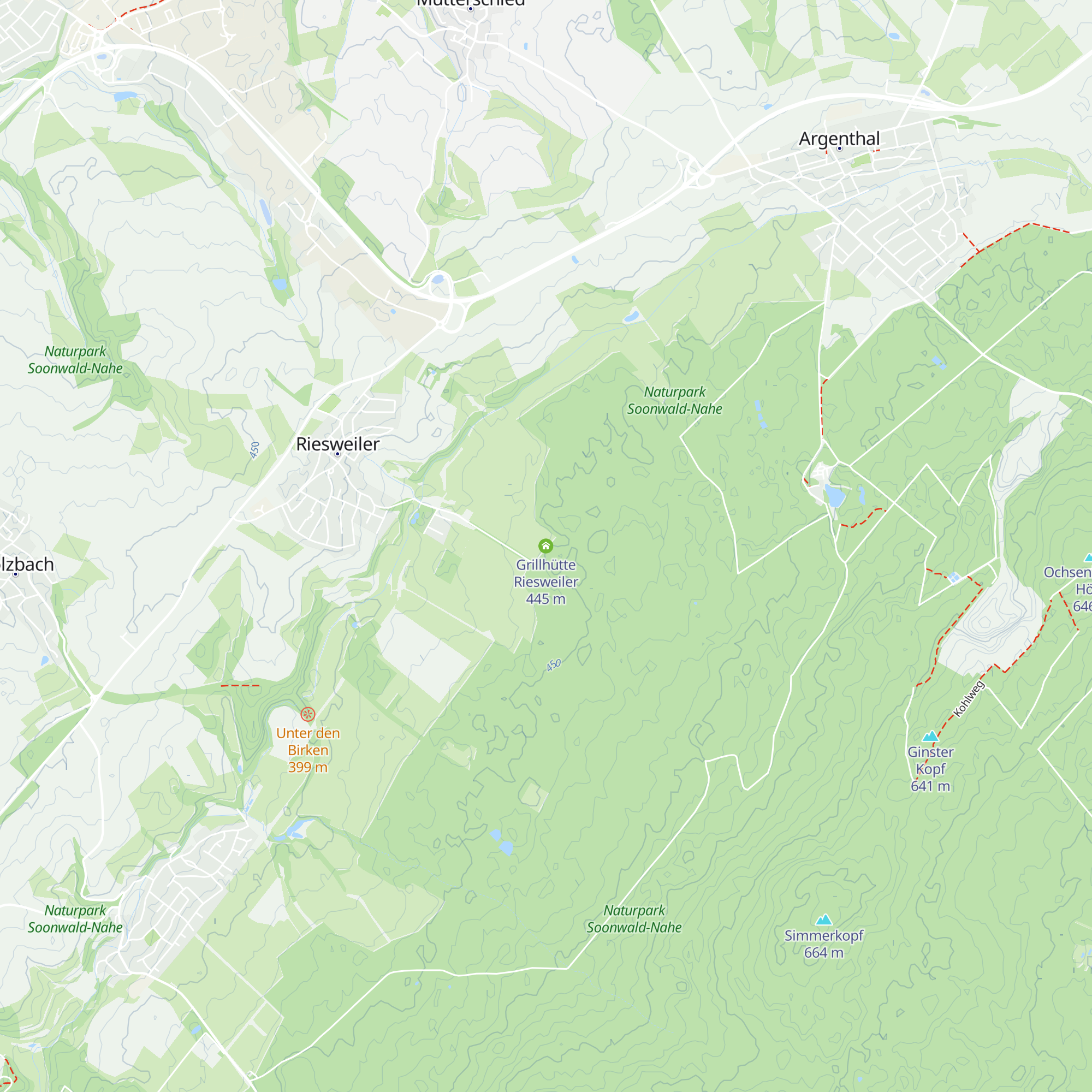 Grillhütte Riesweiler map