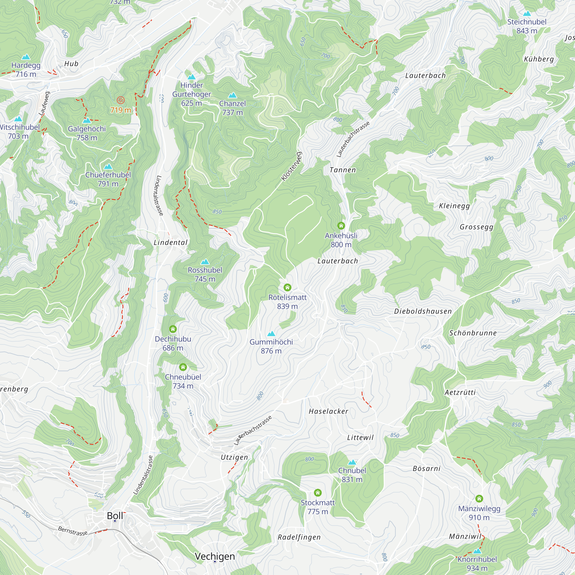 Rötelismatt map