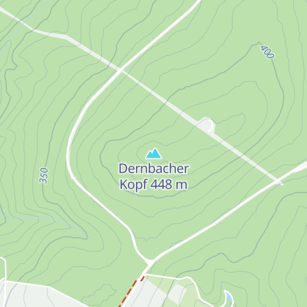 Map of Dernbacher Kopf