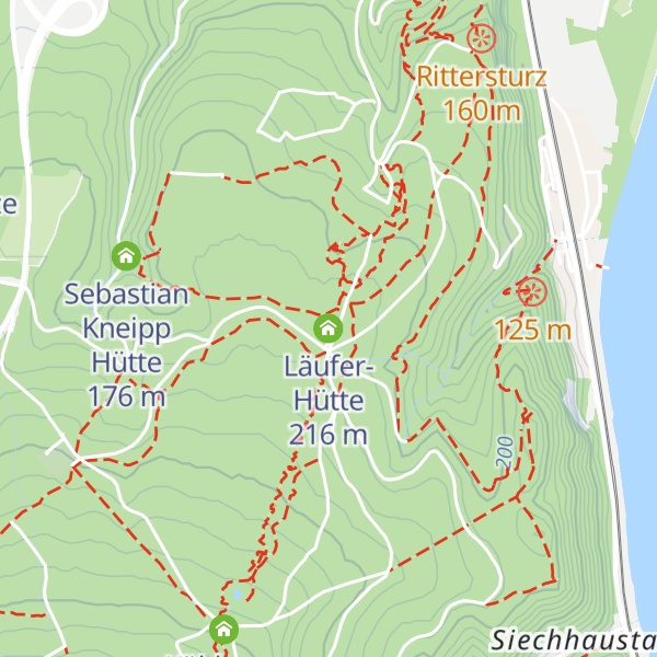 Map of Läufer-Hütte