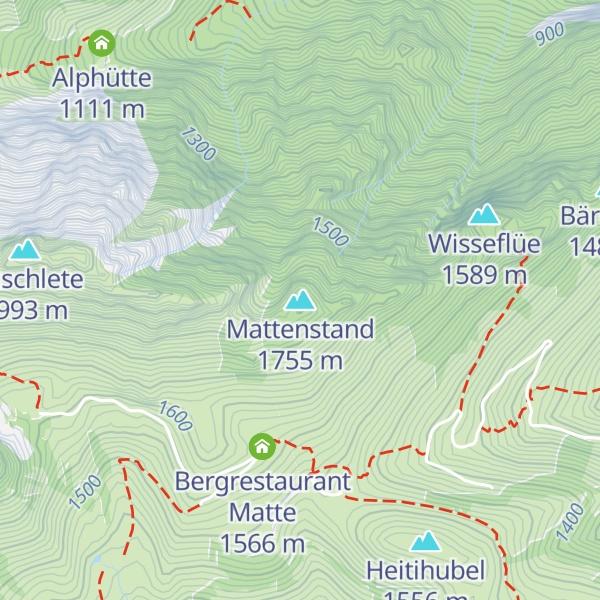 Map of Mattenstand