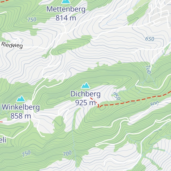 Map of Dichberg