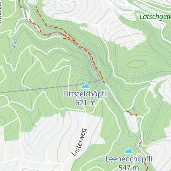 Map of Littstelchöpfli