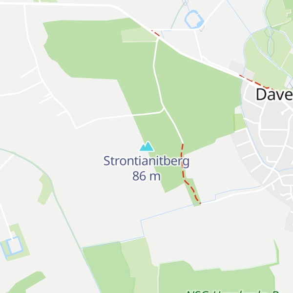 Map of Strontianitberg