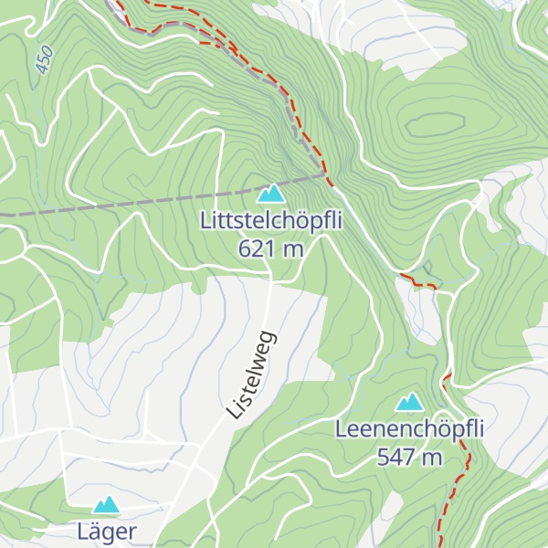 Map of Rüchihütte