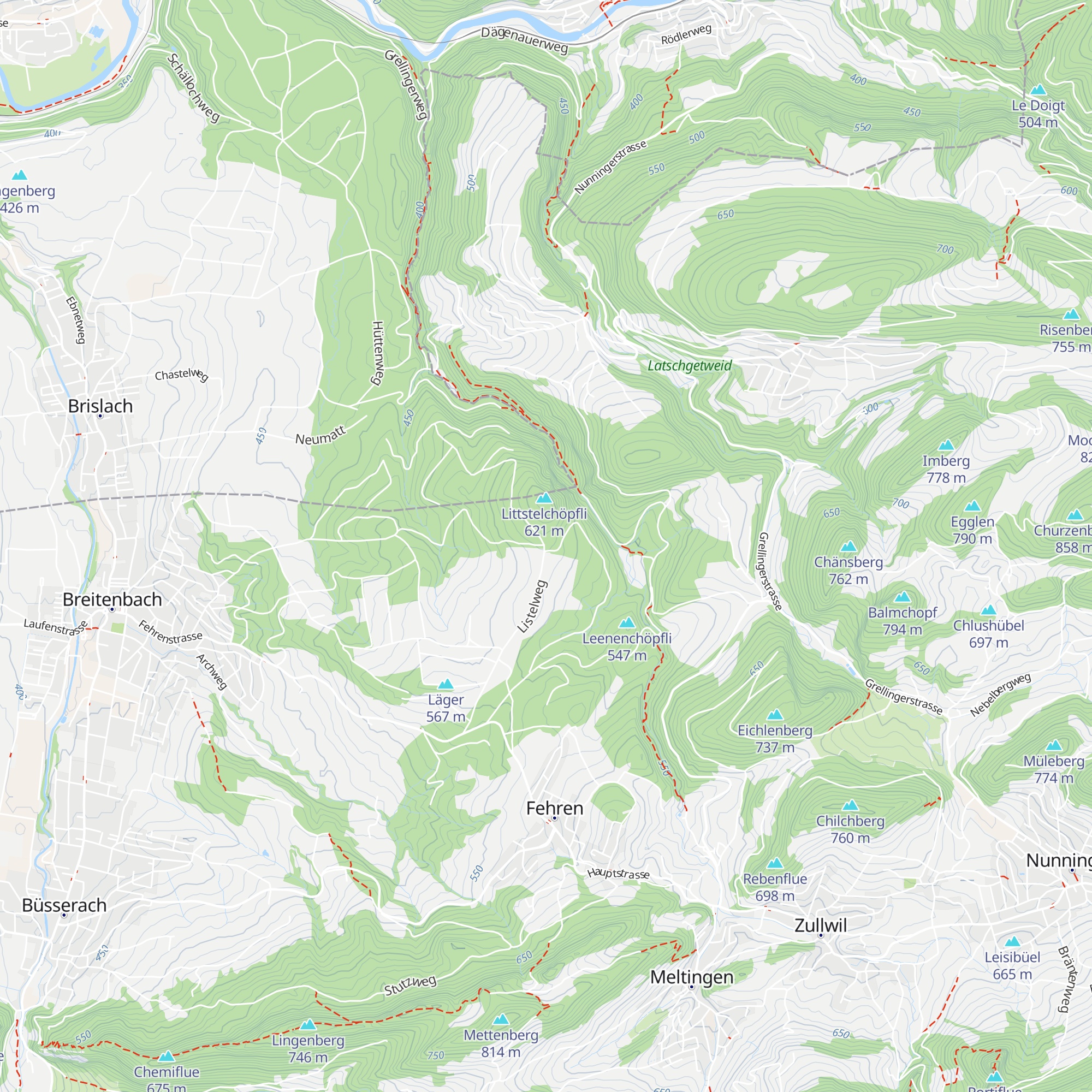 Rüchihütte map