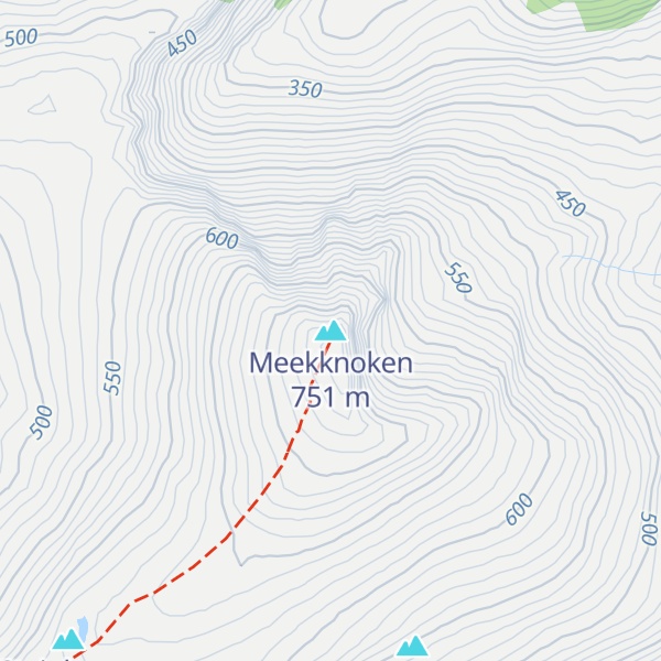 Map of Meekknoken
