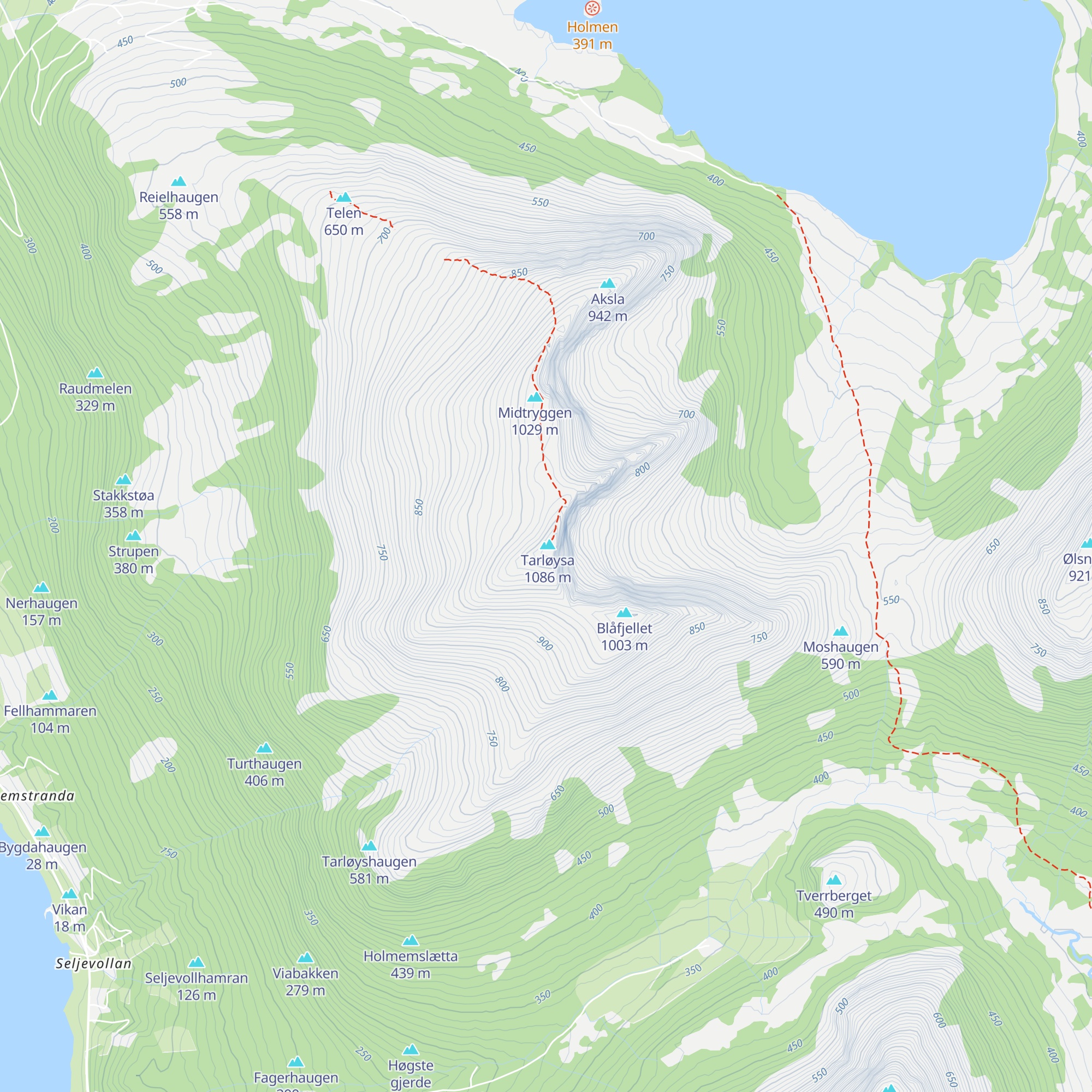 Torvbu map