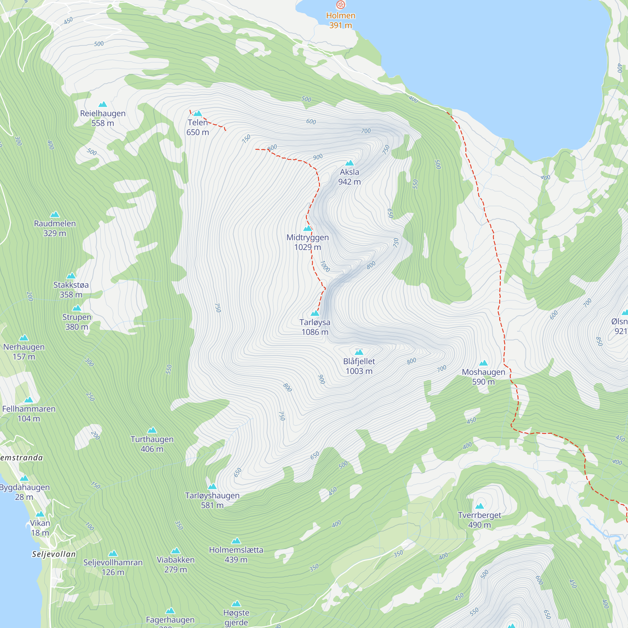 Torvbu map
