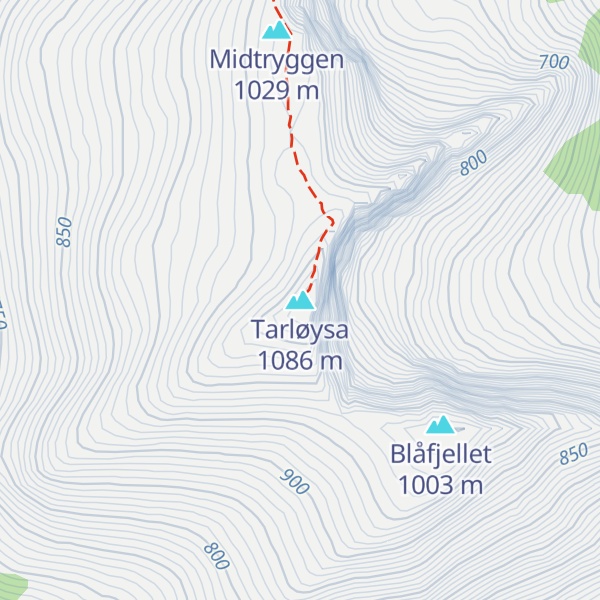 Map of Tarløysa
