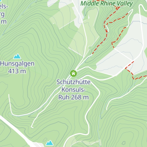 Map of Schützhütte Konsuls-Ruh