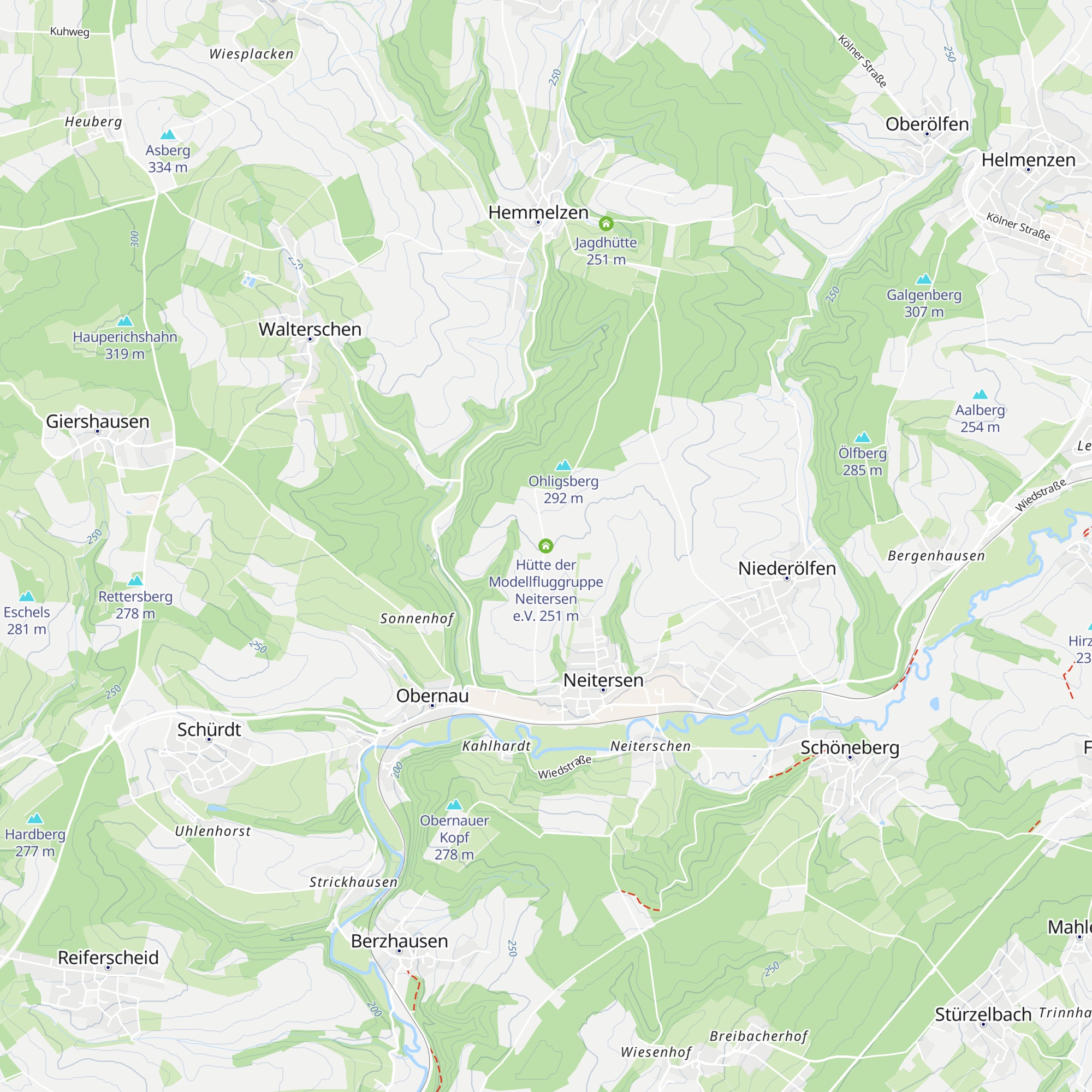 Hütte der Modellfluggruppe Neitersen e.V. map