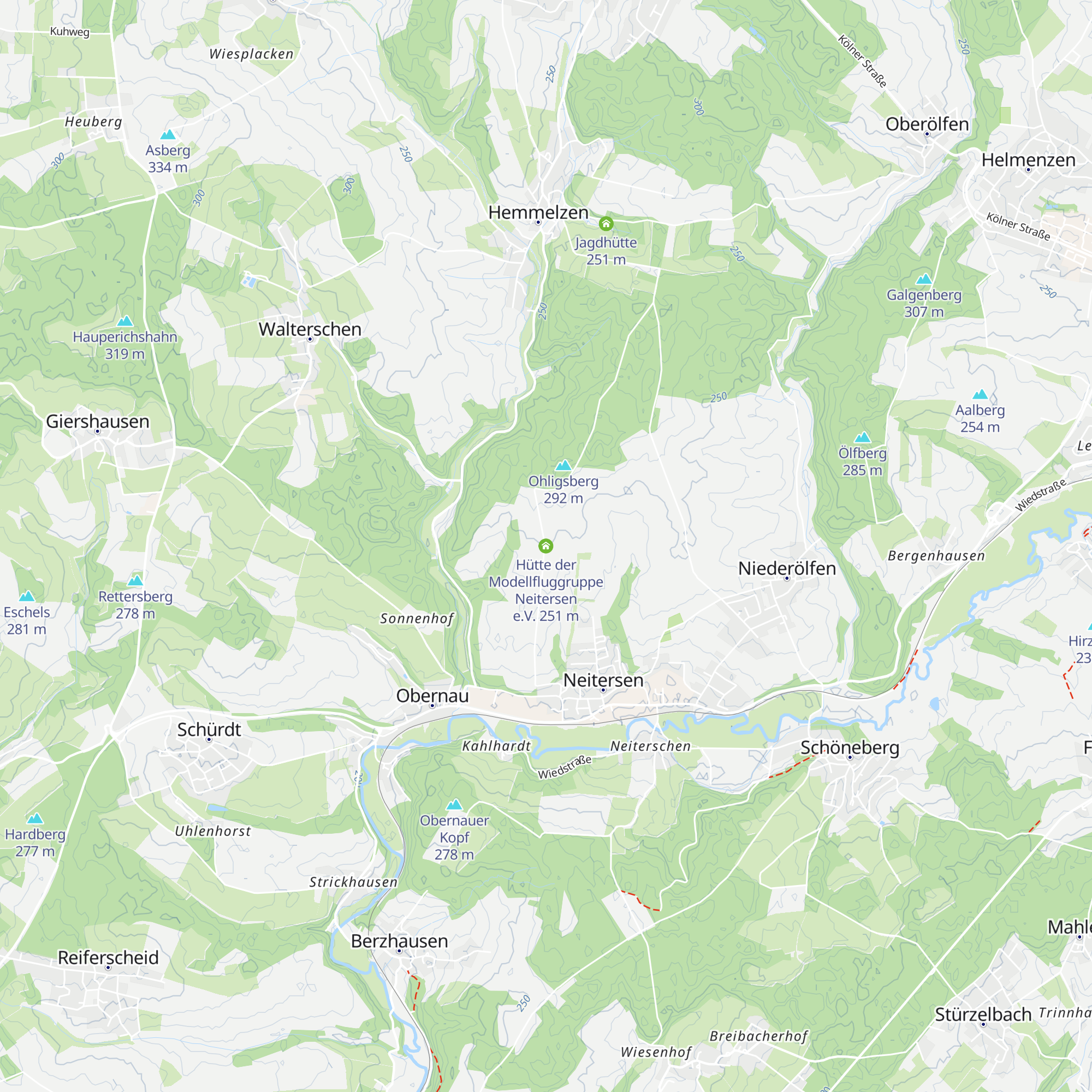 Hütte der Modellfluggruppe Neitersen e.V. map