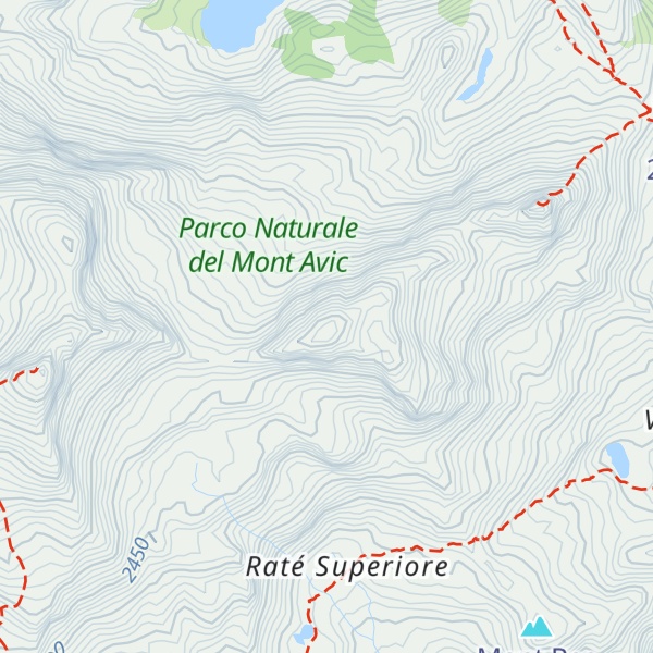 Map of Tête des Hommes
