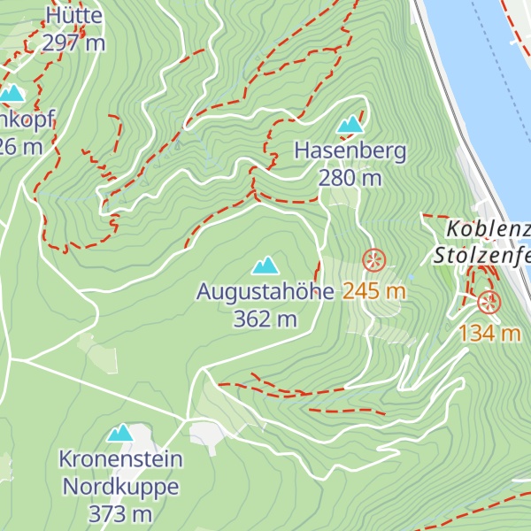 Map of Augustahöhe
