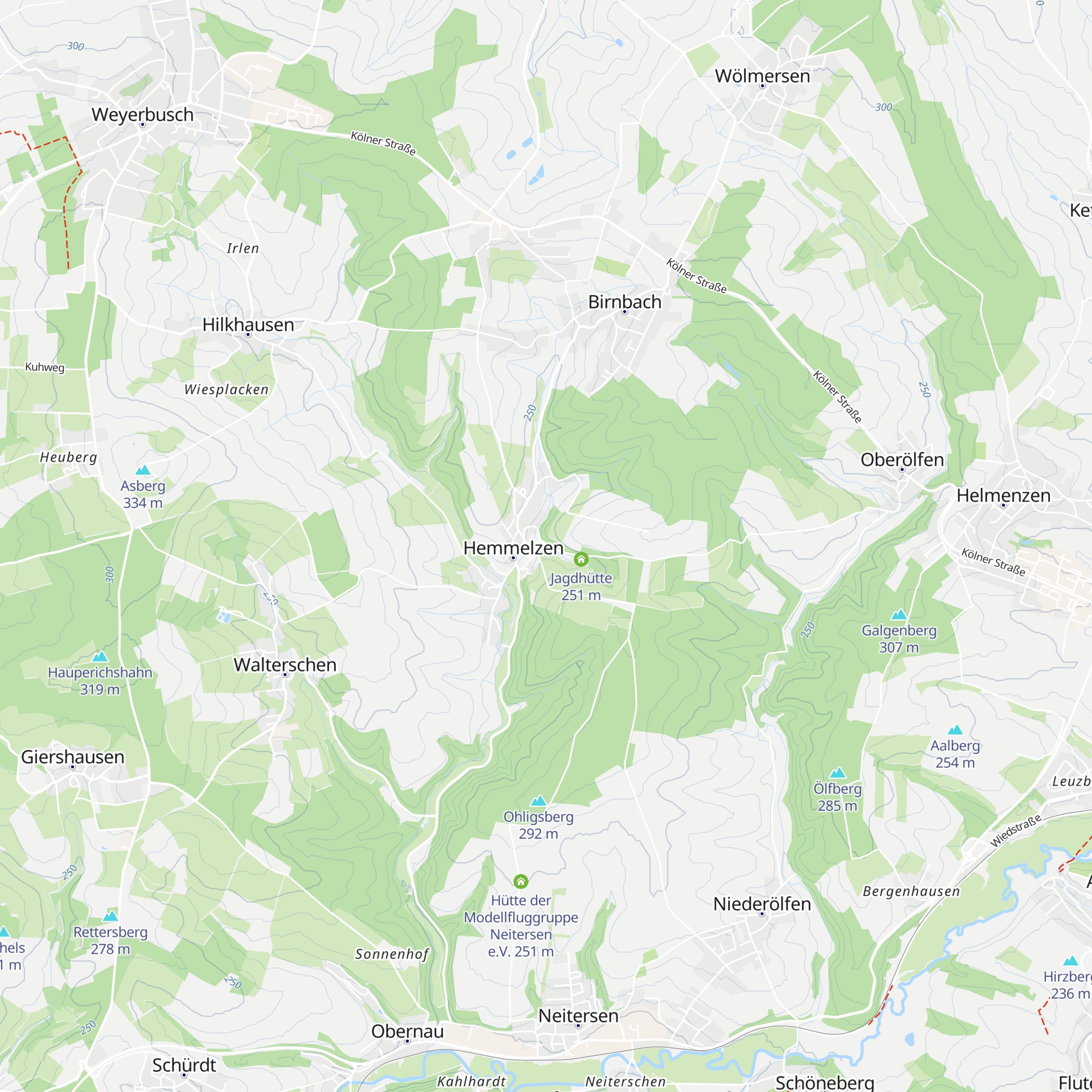 Grillhütte Hemmelzen map
