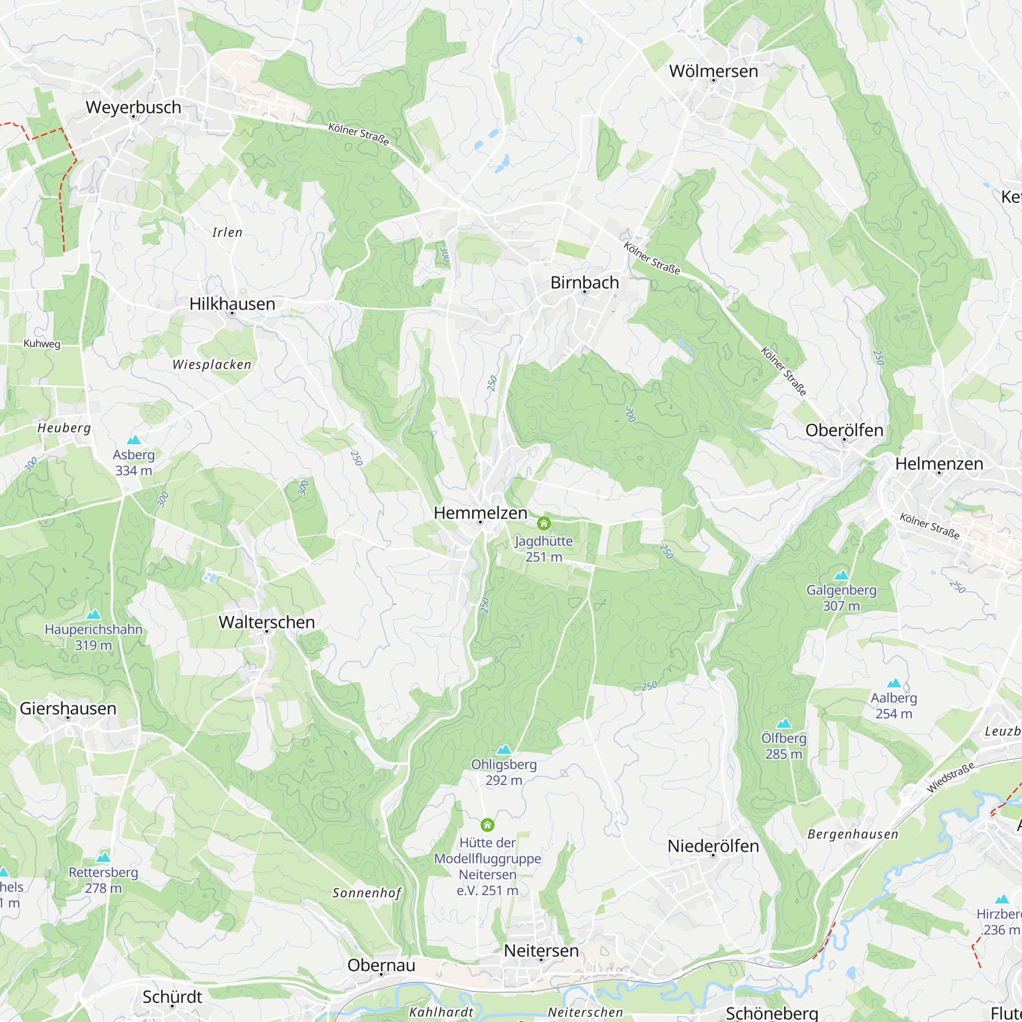 Grillhütte Hemmelzen map