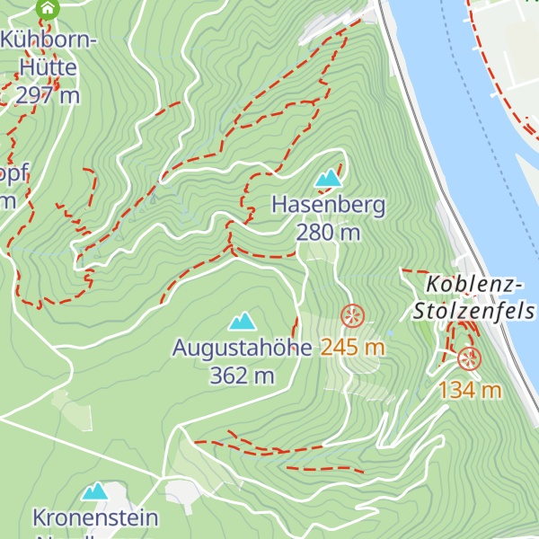 Map of Schwerin-Hütte