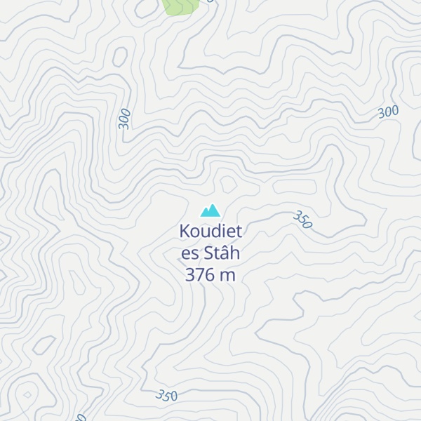Map of Koudiet es Stâh