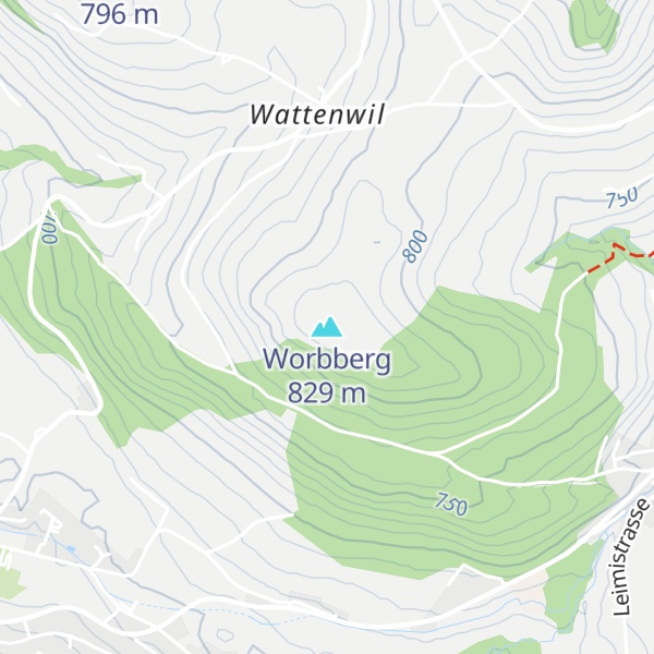 Map of Worbberg