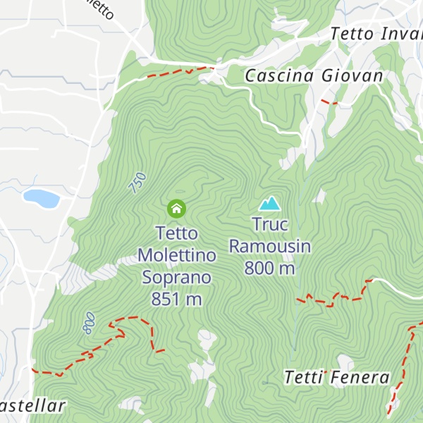 Map of Tetto Sciolla