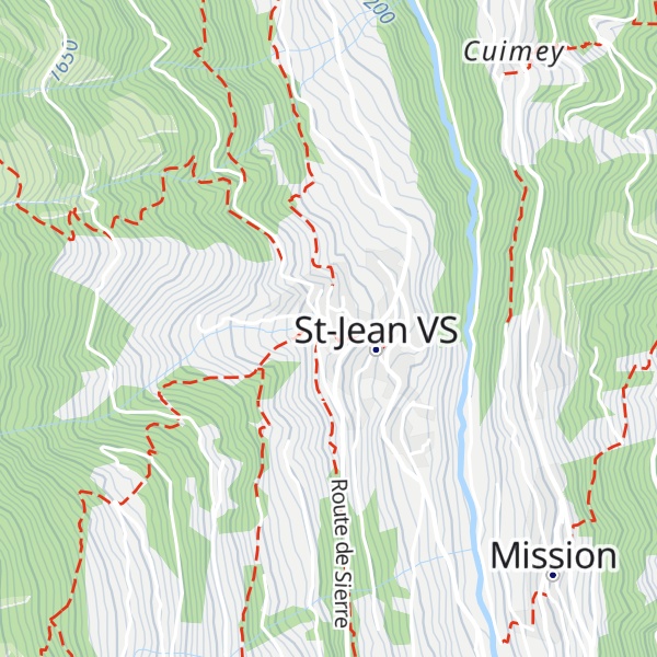 Map of Gîte de St-Jean