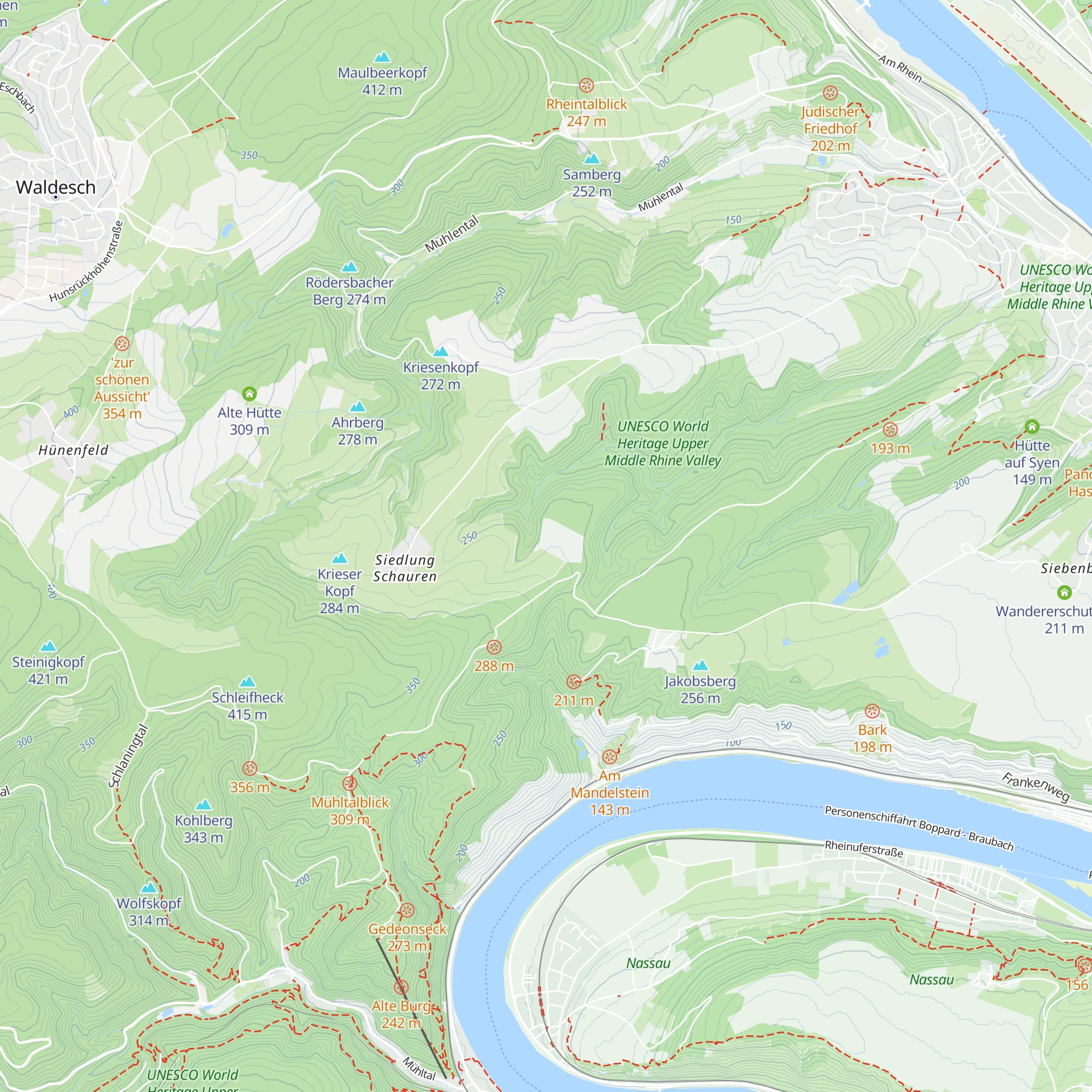 Schutzhütte map