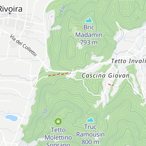 Map of Il Cantico